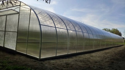 Tunel foliowy 7X30 szklarnia POLIWEGLAN 6mm